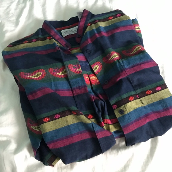 Striped Button Down by Angelique - Picture 3 of 7